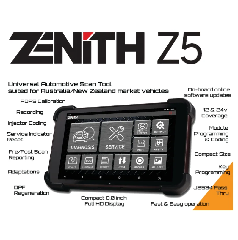 Newest Original G-Scan ZENITH Z5 Multi Car Scanner Automotive Scan Tool for Cars & Trucks Auto Scanner Z5 Car Diagnostic Tool