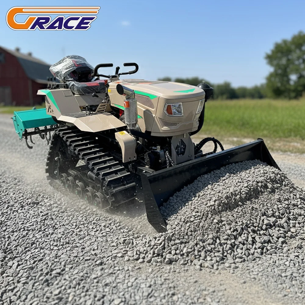 

Customized 2025 Brand New 35hp Crawler Tractor Heavy-Duty Agricultural Mini Tractor Machine CE EPA Certified Factory Price