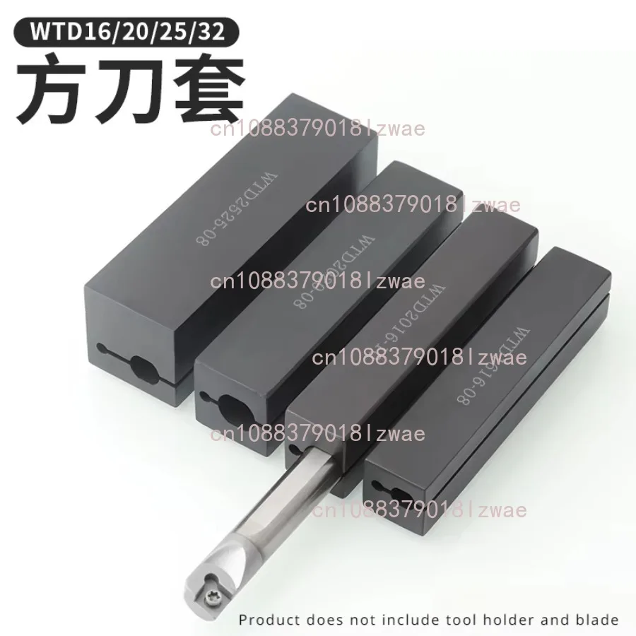 WTD1616/2016/2020 Inner Hole 4-16mm CNC Inner Hole Tool Sleeve Internal Thread Boring Cutter Rod Shockproof Knife Sleeve