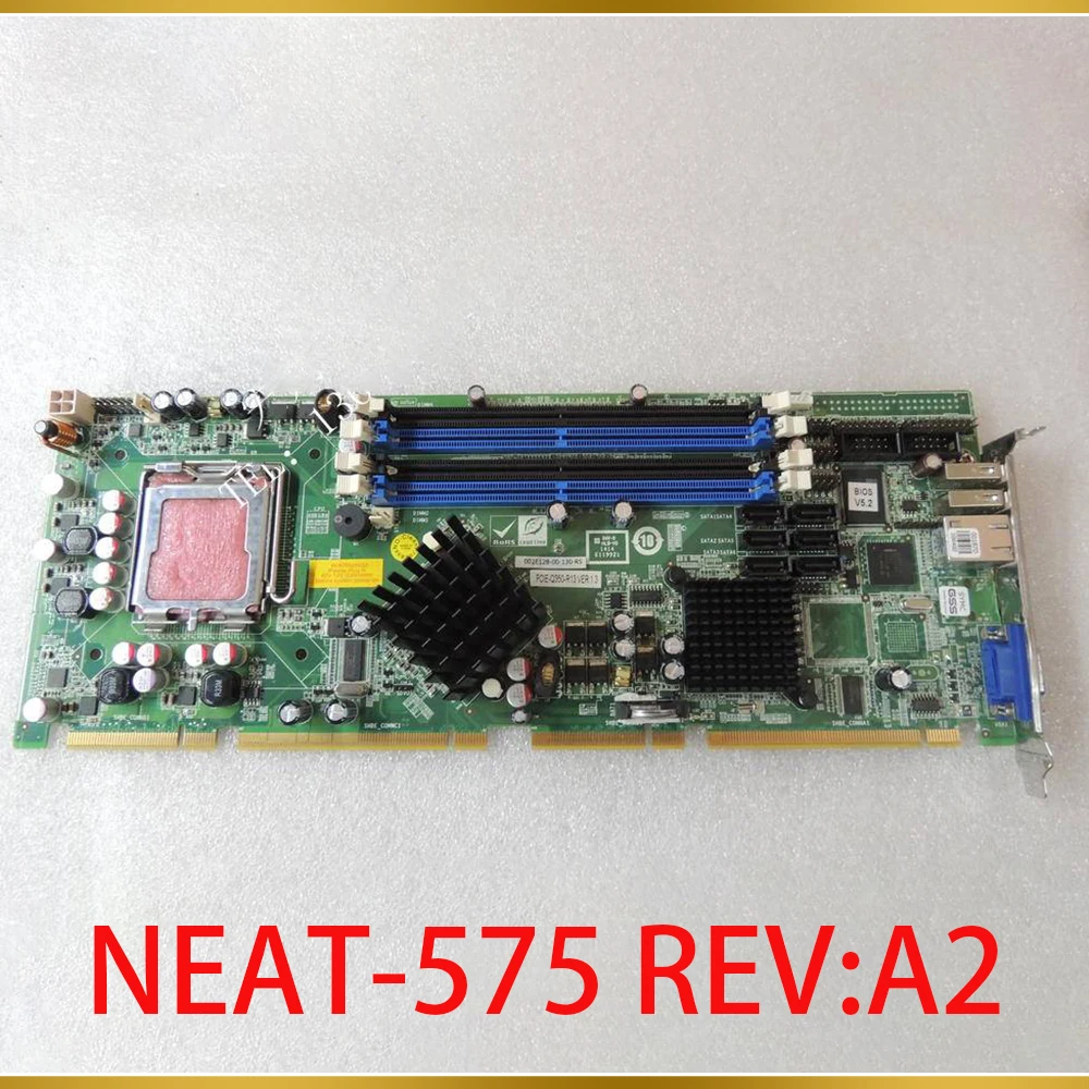 

Industrial Control Motherboard 586 Half Long ISA NEAT-575 REV:A2