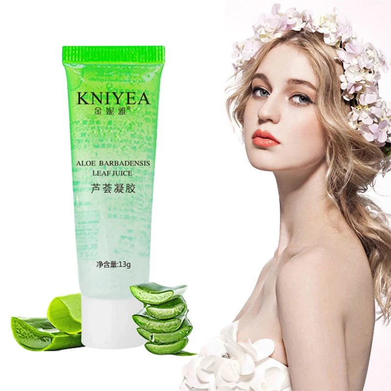 Gel Aloe 100% Base de plantas, cebadores naturales, maquillaje transparente, sombra de ojos, imprimación hidratante, Cosméticos TSLM1