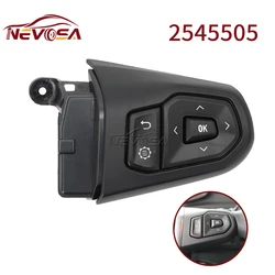 For Truck Scania L,P,G,R,S 2016- Steering Wheel Switch Multifunction Module Control Unit Dashboard 2545506 2545505 2568448