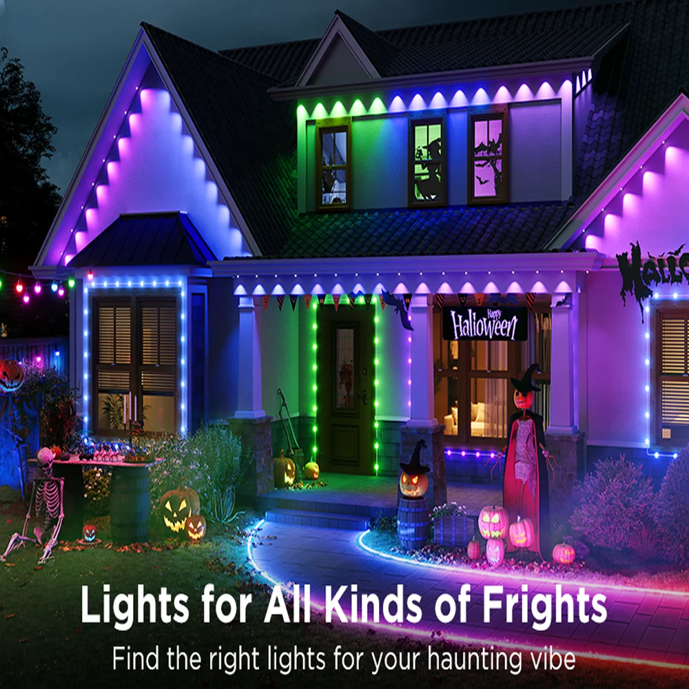 パーティー用長持ちLED、クリスマス屋外用常設ストリングライト、屋外IP67防水、結婚式装飾用ストリングライト。