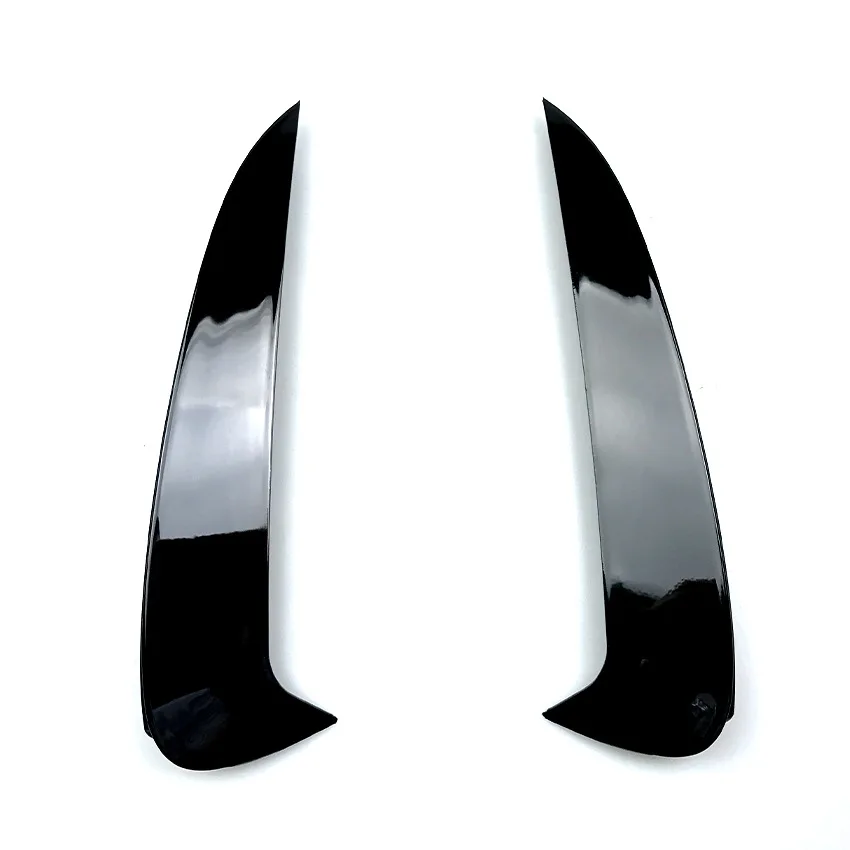 For Mercedes Benz E Class E Coupe 2 Door C238 W238 Rear Bumper Spoiler Side Canard Gloss Black Carbon Look