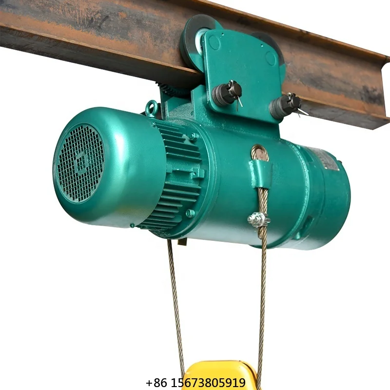 CD1 Electric Cable Hoist 1t Type Adjustable Height Crane Lift Hoist for Sale