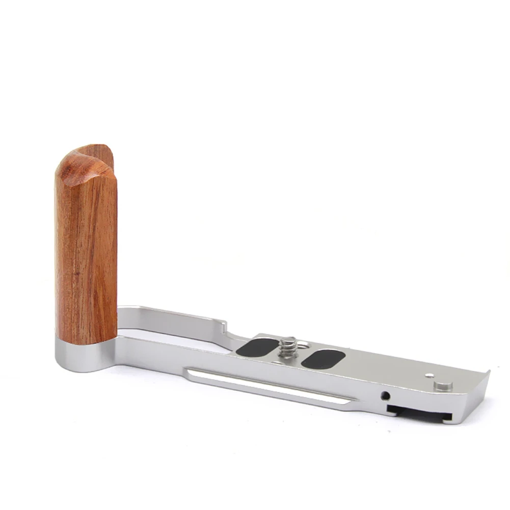 

AA91 Quick Release L Plate Wooden Side Handle Bracket Handgrip for NIKON ZFC Digital Camera Tripod Accessories Silver