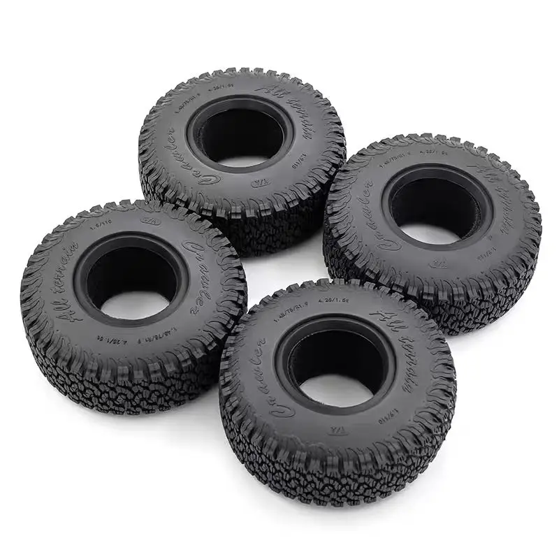 RC1.9-inch model 110mm tire SCX10 TRX4RC simulation climbing car tire KM3 tire skin