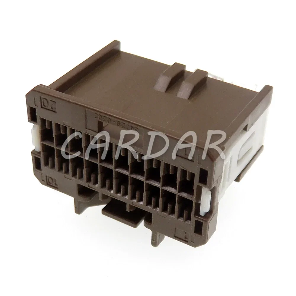 1 Set 20 Pin Auto Instrument Multimedia Power Amplifier CD Player Electric Wire Unsealed Socket AC Assembly For Buick 34729-0202