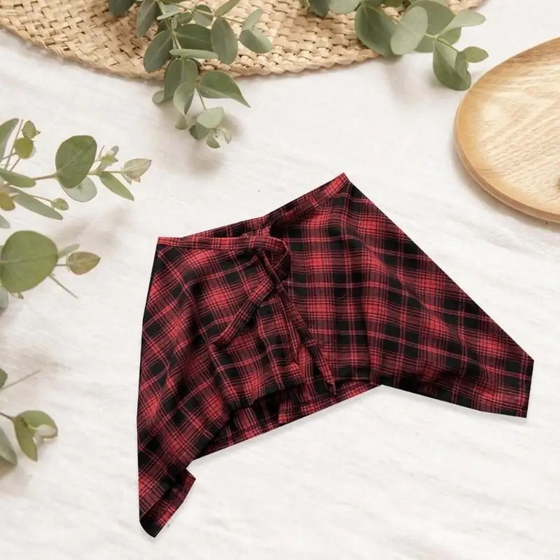 Lightweight Polyester Skirt With A Sleek Tie Designs Hip Scarf For Everyday Wear 