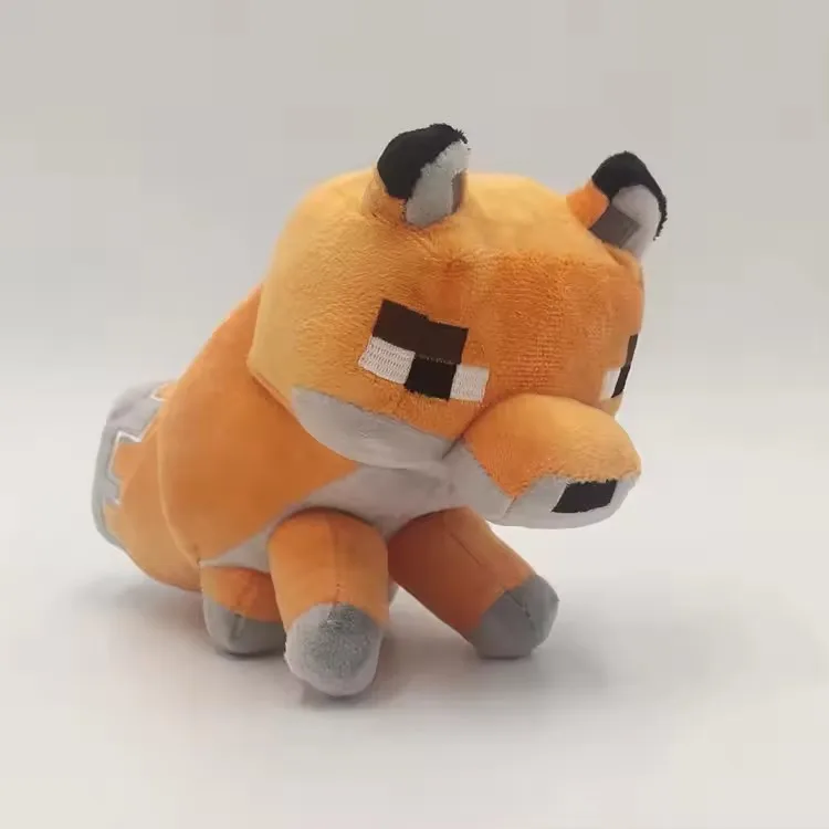 Cuddly Plush Toy Fox Toy Cartoon Animals Fox Plush Soft Animals Toys Kids Baby Chlidren Fan Collection Gifts 18cm