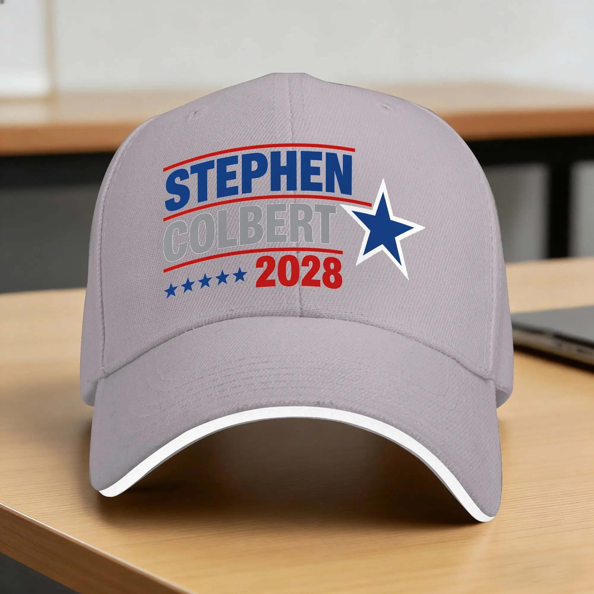 Gorra de Béisbol Casual Kimmel Colbert 2028, Gorra Trucker de Verano, Gorra Snapback para Senderismo y Pesca, Gorras de Béisbol Vintage para Hombre Adulto