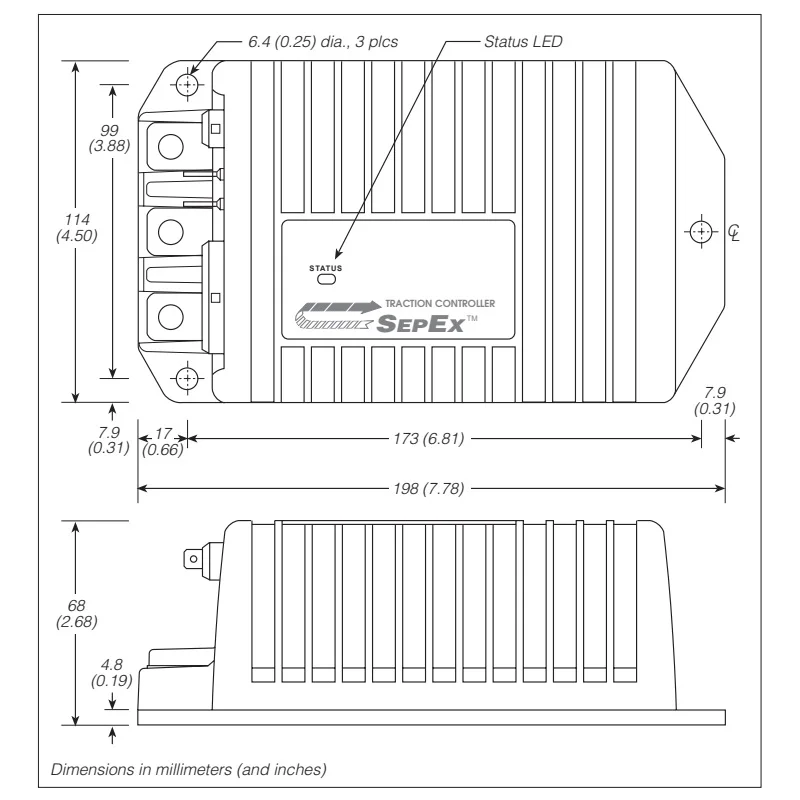 Imagem -04 - Controlador de Velocidade do Motor dc para Empilhadeira Elétrica Porta-paletes 24v36v 300a tipo P12434322