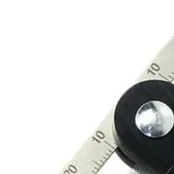 80mm T Shape Angle Ruler High Accuracy Woodworking Measuring Tool With Locking Nut Adjustable 0-40 Degree Gauge For Carpenter DI