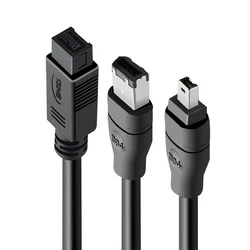 Firewire Premium Cable 800 IEEE 1394B 9Pin to 6Pin 9Pin to 4Pin 1394a 4Pin to 6Pin Male to Male IEEE1394 Line for PC DV iLink
