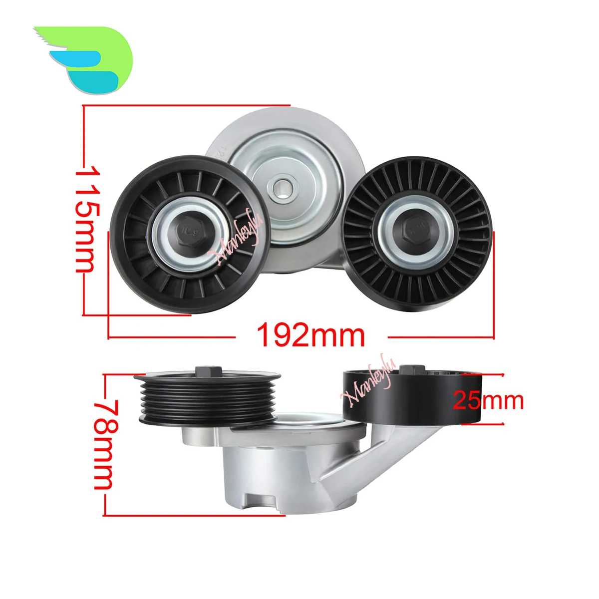 

Belt Tensioner For JEEP Grand Cherokee 3.7 4.7 2005-2010 Commander 4.7 Chrysler Aspen 53030958AC 53030958AD