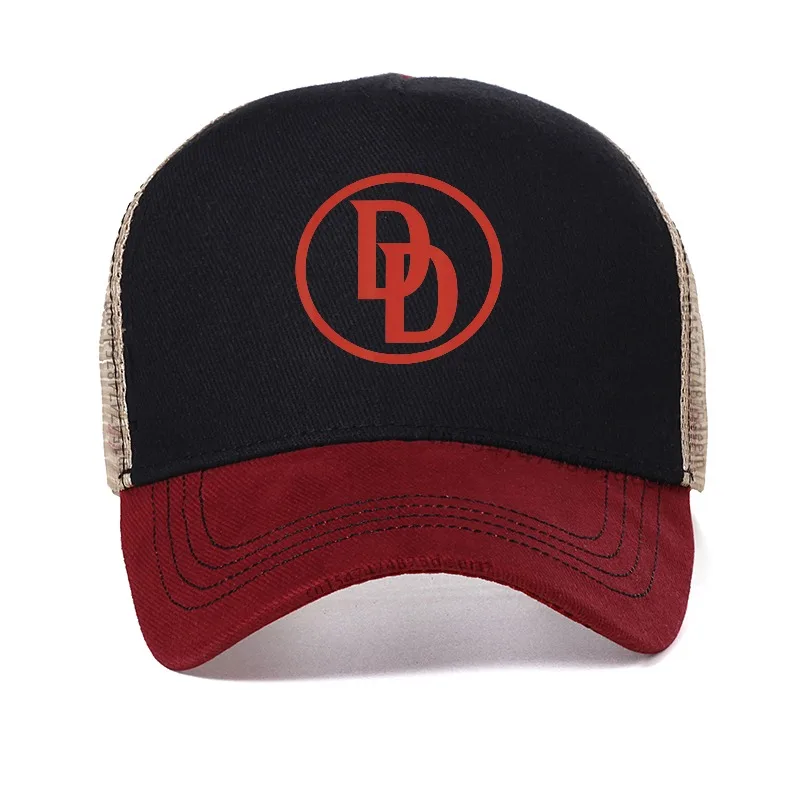 Baseball Cap Daredevils Summer Y2k Funny Trucker Hat Logo Women Men Outdoor Sports mesh Breathable Baseball Caps Fashion