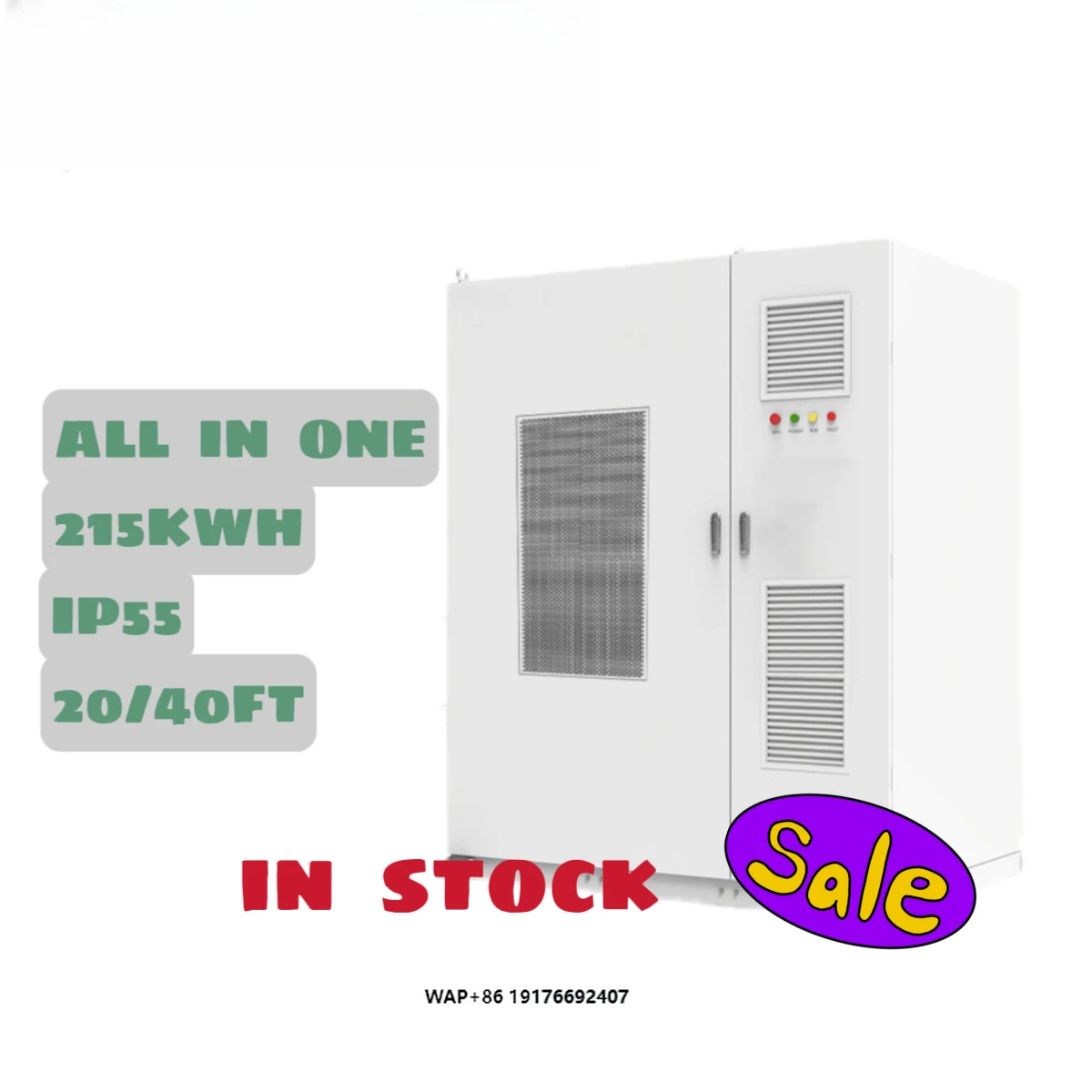 Dyness DH200F High Voltage 215kwh All in ONE LiFePO4 Battery Ess Energy Storage Container Commercial Energy Storage System