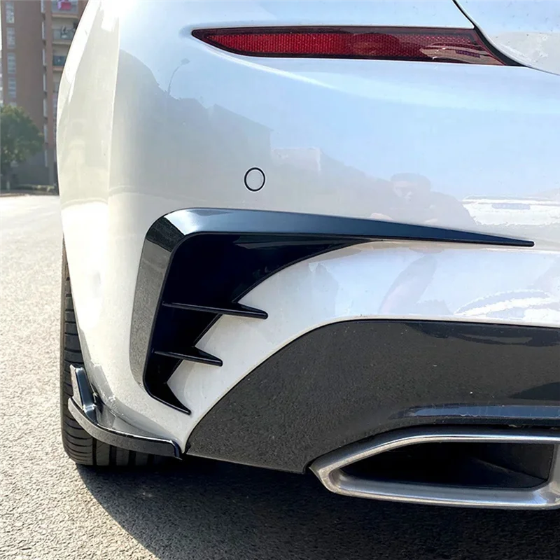 

Car Front Rear Bumper Canards Fog Light Trim / Canards Spoiler Splitter For BMW 3 Series G20 G21 G28 M-Tech 2019-2023