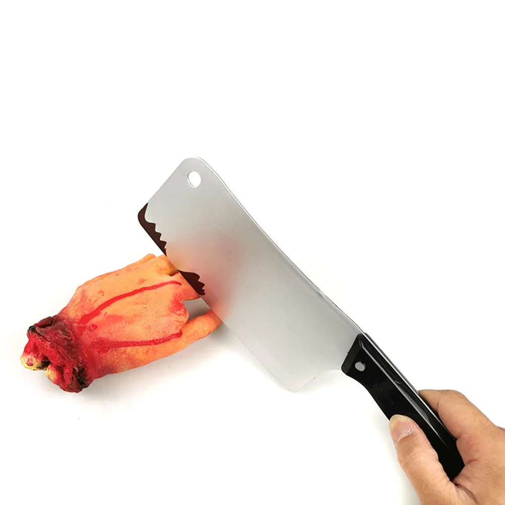 

4 шт., реквизит для резки на Хэллоуин, пластиковые поддельные крови, ужасы, посыпка, фестиваль, украшение, реквизит для резки на Хэллоуин