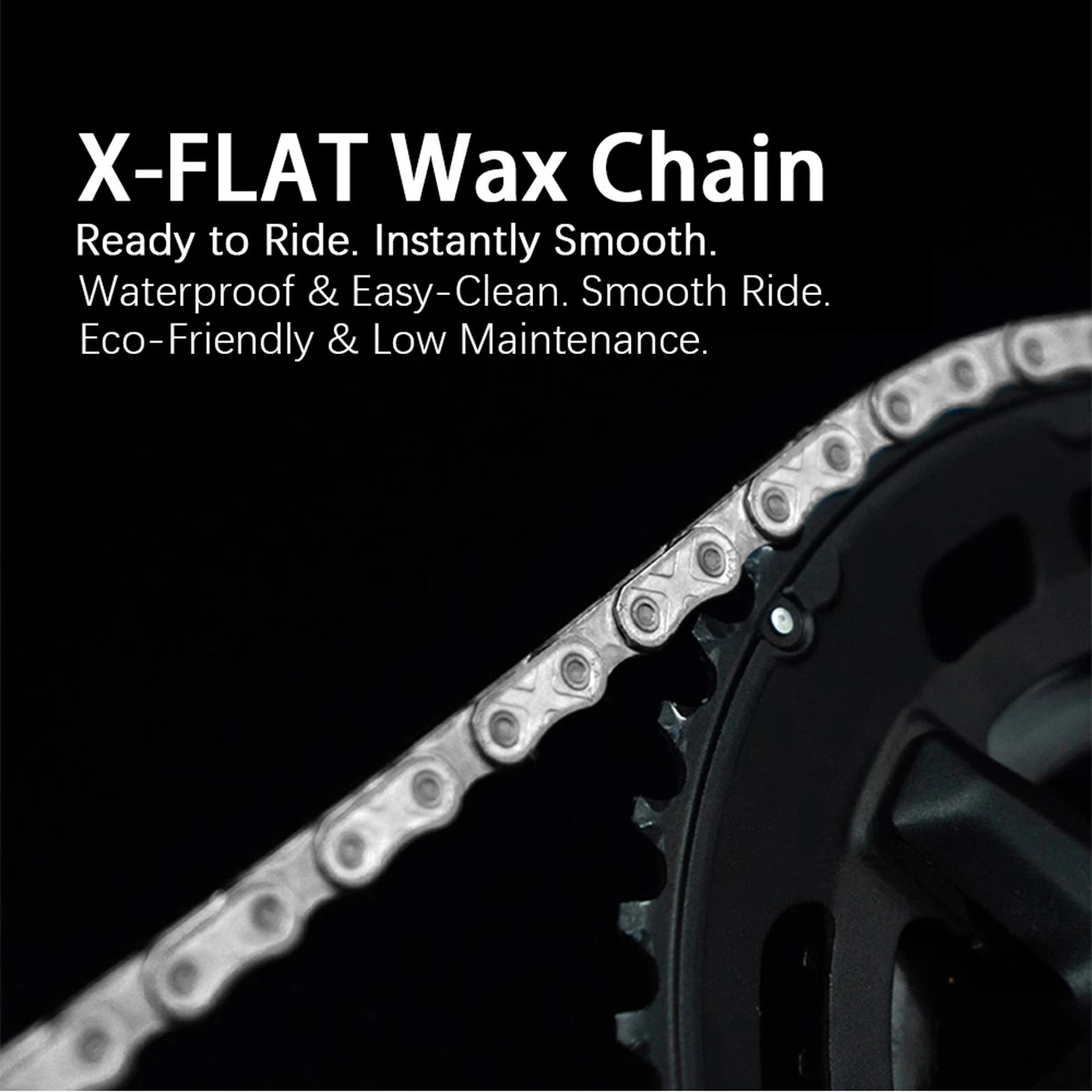 KMC X Flache 12-Gang-Fahrradkette Flattop-Design Mountainbike Curren für SRAM RED 12S MTB Rennrad Smooth Shifting – Detail 9
