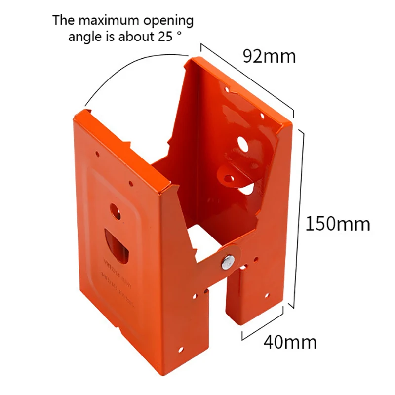 2PCS Woodworking Table Bracket Fixing Clips Connectors Adjustable Anti-Slip Design For Reinforcement And Decoration Support