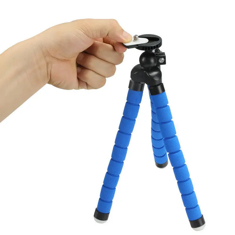 Portable Flexible Tripod Octopus Stand Gorilla Pod Mount For Gopro Hero 7 6 5 4 3 Action Camera DSLR Phone Stand