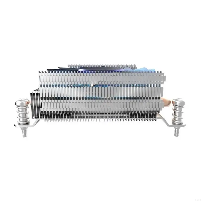 2 Тепловая труба Town CPU Air Cooler 1U Radiators HTPC для LGA1200 115X