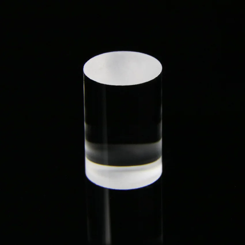 Cylindrical rod mirror diameter 8mm length 12mm K9 material optical glass lens