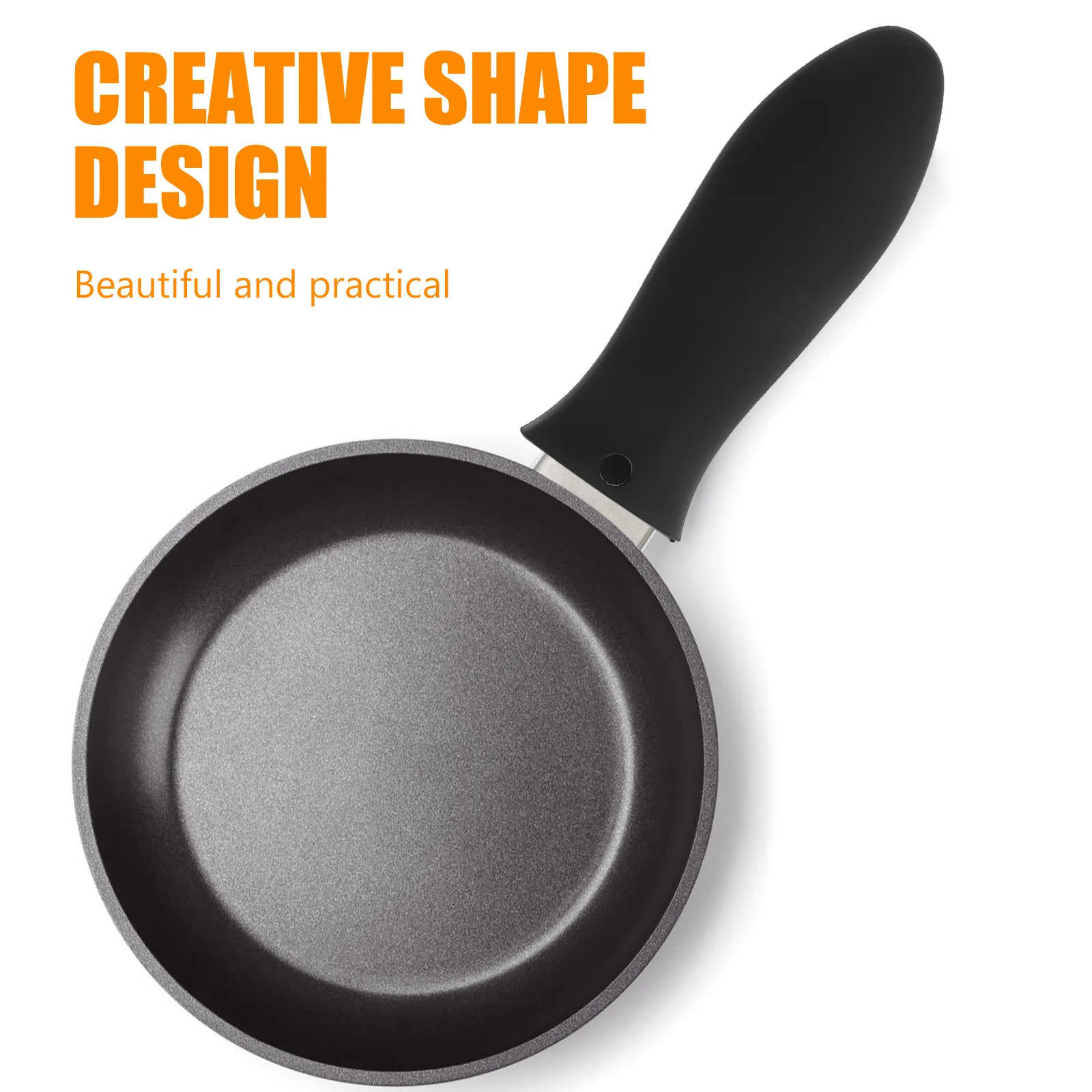 

8Pcs Heat Resistant Silicone Handle Sleeves Non Slip Grip Protectors for Cast Iron Pots Pans Skillets Griddles Cookware