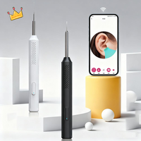 Smart Visual Ear Cleaner HD Camera Wireless WiFi Ear Cleaner Full Set USB Charging LED Lights Wireless Otoscope Oral Inspection