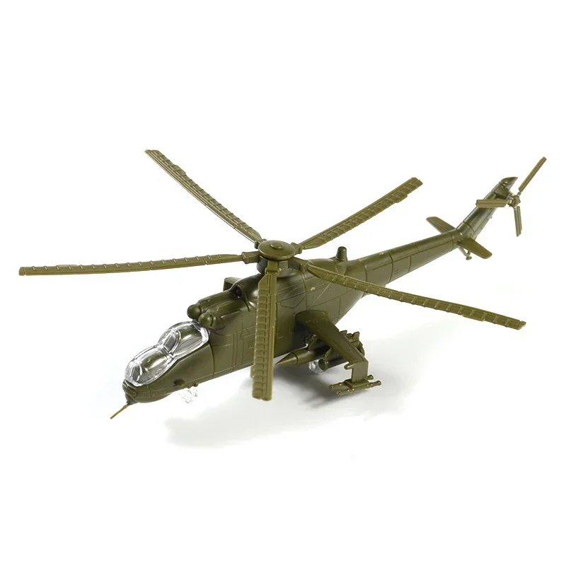 1Pcs 1/144 4D Assembly Airplane Mi24 Helicopter FC-1 J10 US Thunderbolt Fighter Reconnaissance Plane Transporter Military Toy