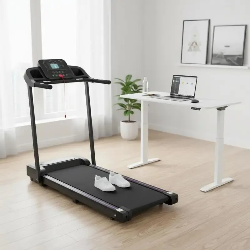 Caminadora Plegable De 120 Cm Para El Hogar, Oficina O Sala De Fitness, Motor De 2.5 Hp, Mini Caminadora De 8 Km/H, Funcionamiento Silencioso, Compatible Con Escritorio, Entrenamiento Compacto Para Llevar A Cualquier Lugar — -68%, 311.14€ Coupon, from 143.83€ – 68% descuento – €143.83