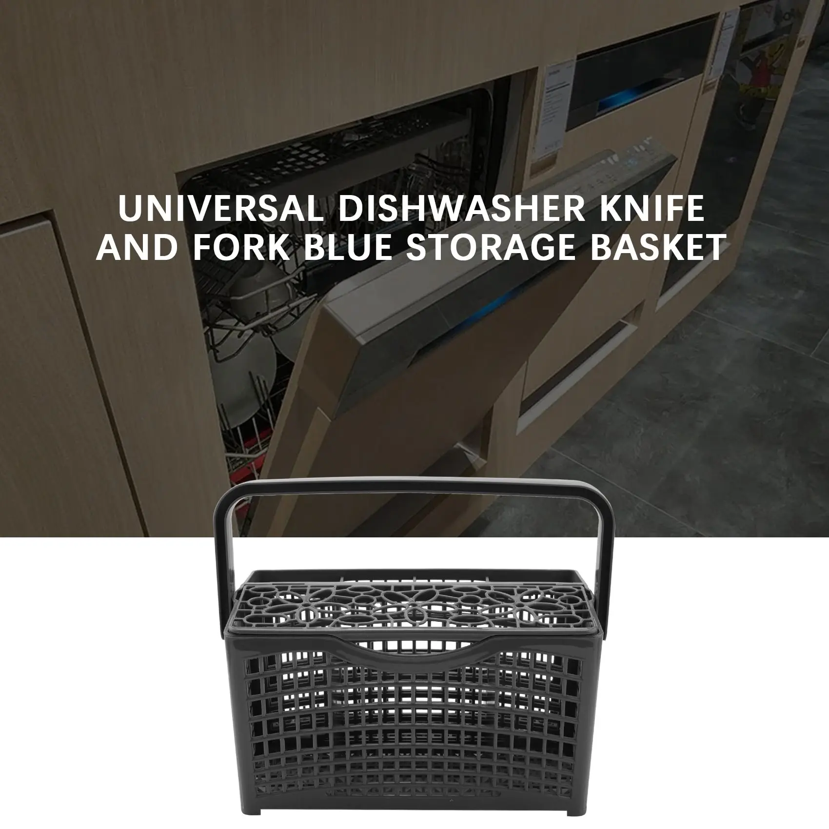 M14K1PC Universal Cutlery Dishwasher Basket for Bosch/Maytag/Kenmore/Whirlpool/LG/Samsung/Kitchenaid Dishwasher Replacement