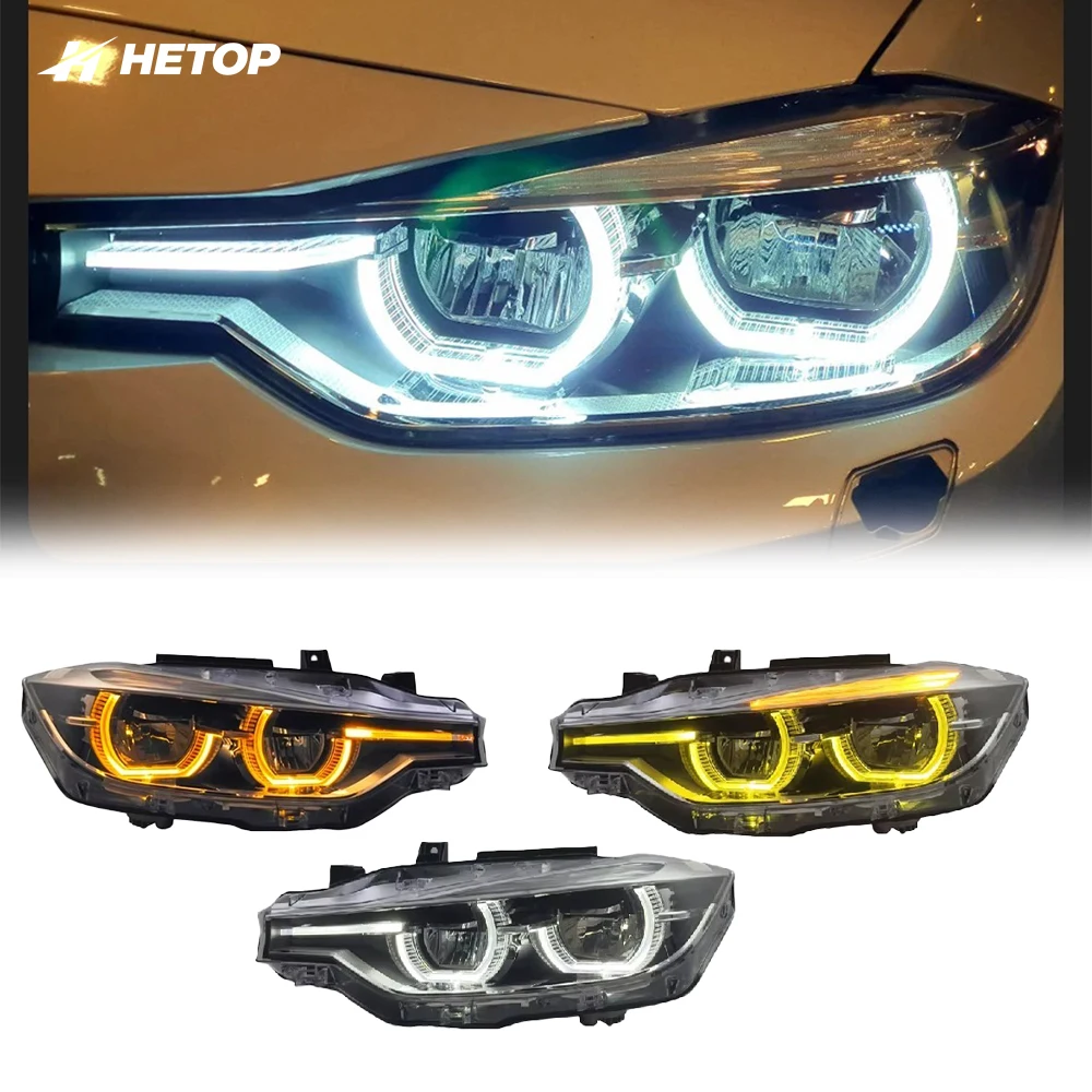 

HETOP 3 Series F30 2012-2018 Triple Color Auto Accessories Laser Full LED Yellow White Amber USA LOCAL STOCK for BMW Headlight