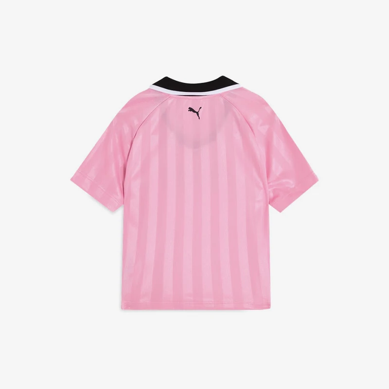 Puma Polo a maniche corte con risvolto casual semplice da donna estiva genuina 631726-90