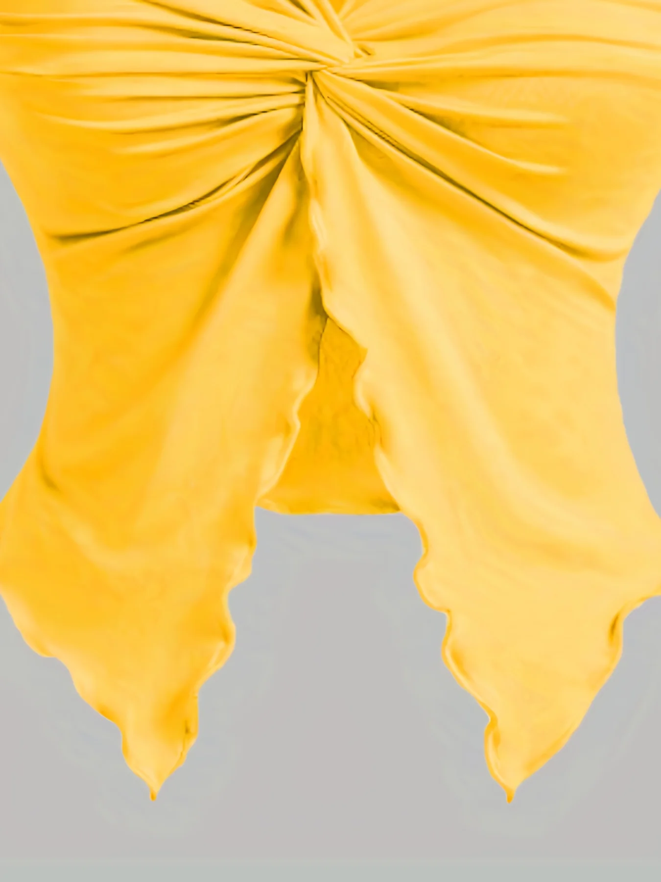 Women's Y2K sexy backless front twisted cross sleeveless top