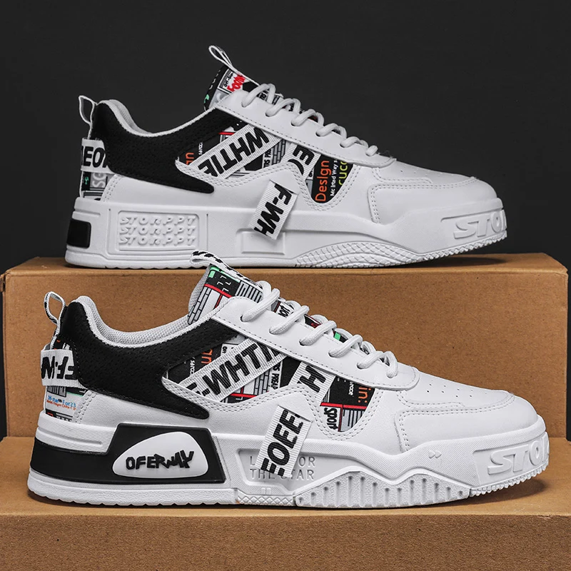 

Men's Low-Top Casual Sports Shoes Fashion Basketball Sneakers Street Style Skateboarding Shoes for Teens