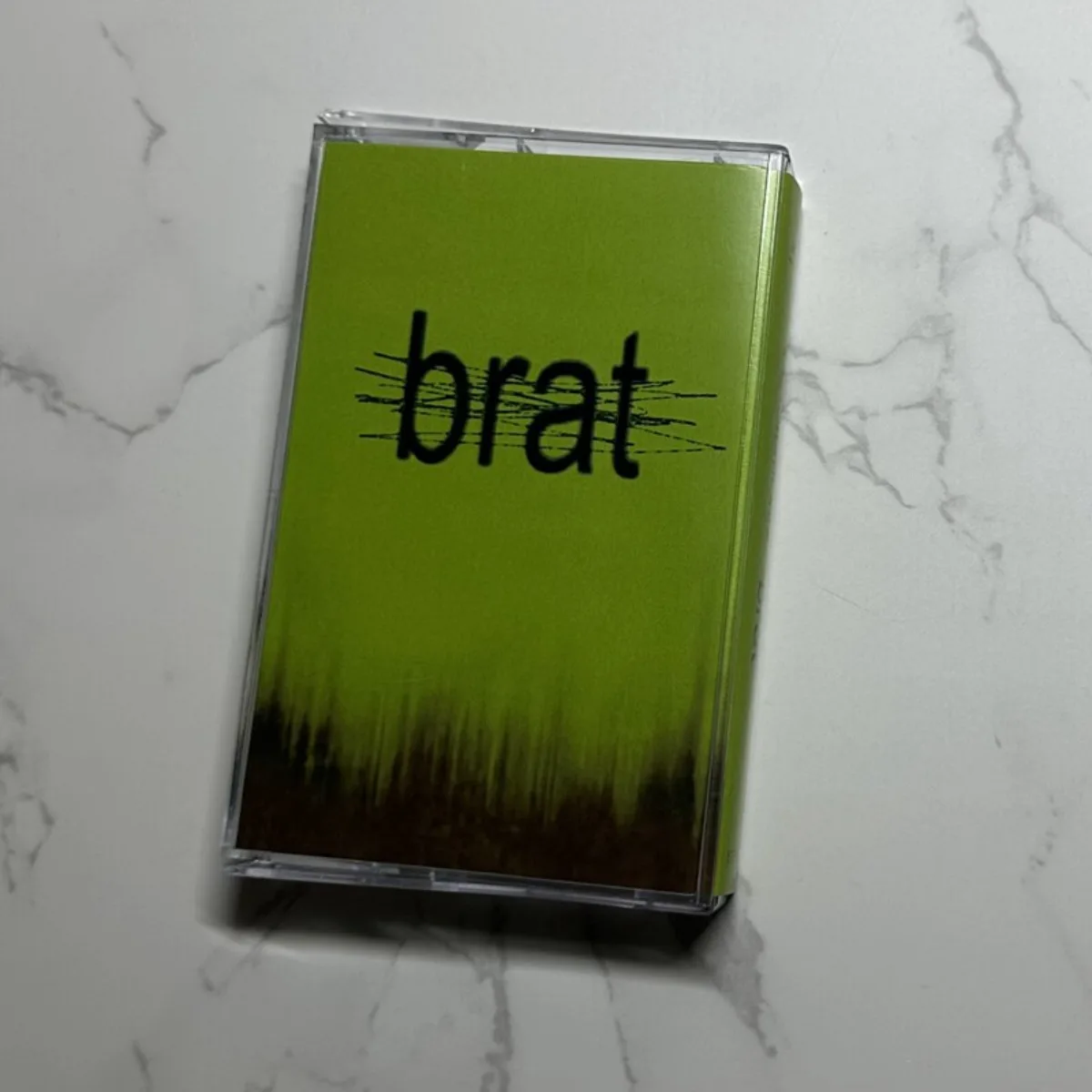 

Charli XCX BRAT (Explicit) Cassette Tape Pop Electronic Music Album with Lyric Booklet for Listening and Collection