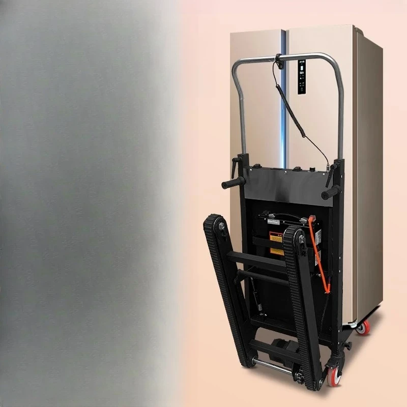 

Household electric climbing machine, folding up and down handling stair cargo ladder, stair moving artifact climbing crawler