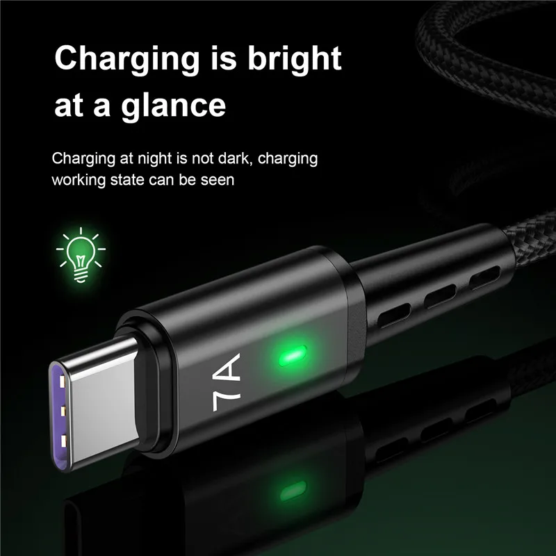 Usbタイプcケーブルワイヤー携帯電話、高速充電、充電器、データコード、サムスンS22、s20、xiaomi mi 12、7A