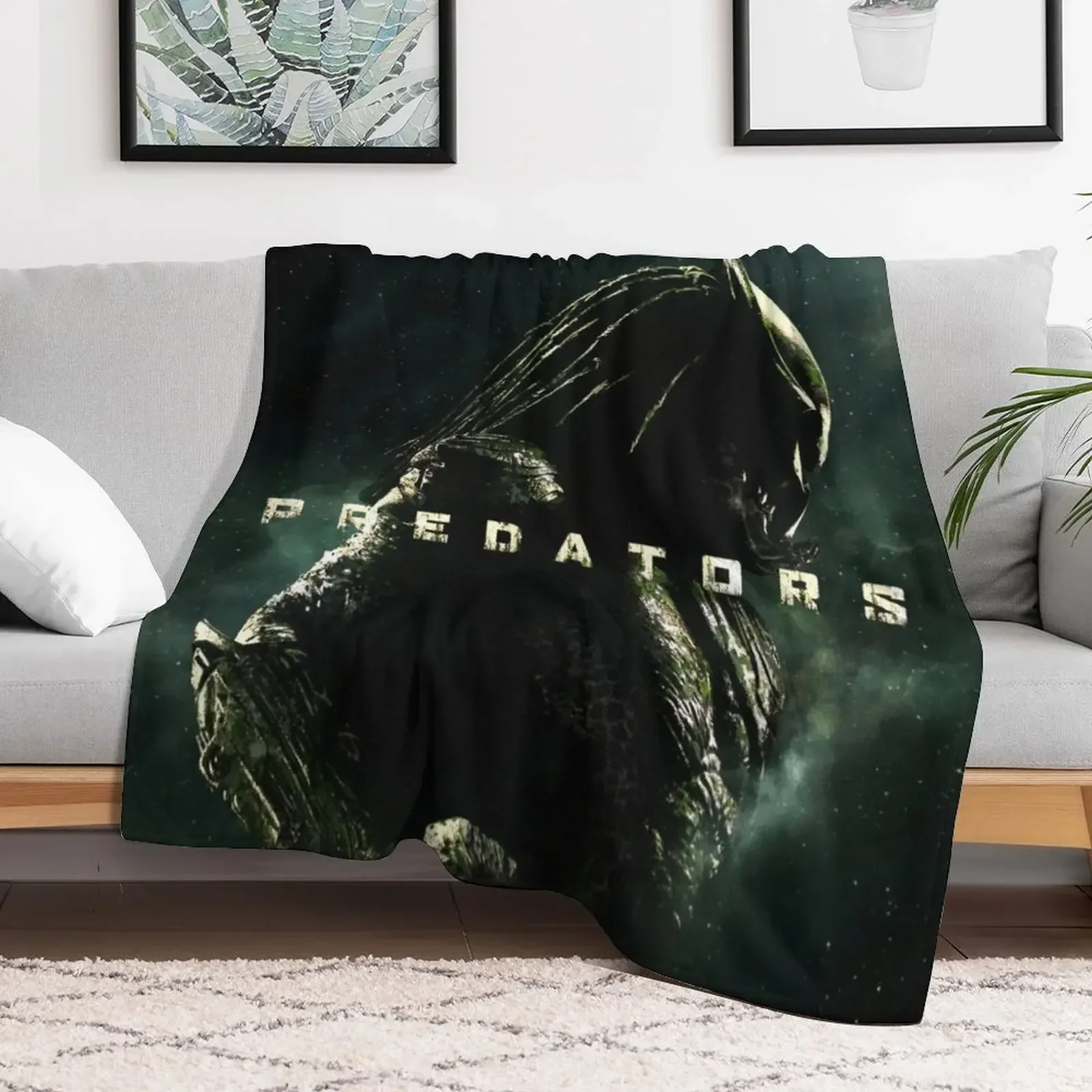 

Predator Way Throw Blanket Heavy Hairy Blankets christmas decoration blankets and throws Soft Plush Plaid cosplay anime Blankets