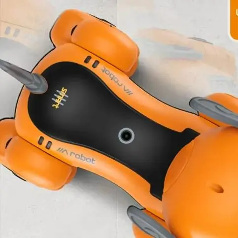 Robot Dog Stunt Walking Dancing Electric Pet Dog Remote Control Dance Pet Dog Toy Intelligent Touch with Music Light Toys Xmas