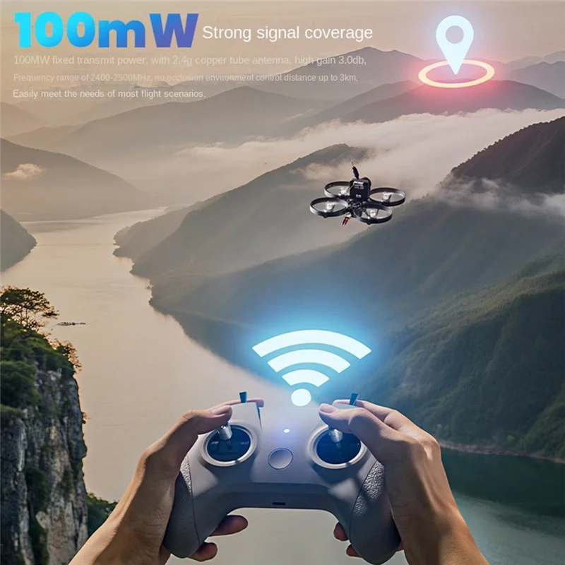 Nuovo! C8 ELRS Ricevitore telecomando Mini maniglia per elicotteri RC Ala fissa FPV Droni Robot Auto Barche Supporta Liftoff/DRL