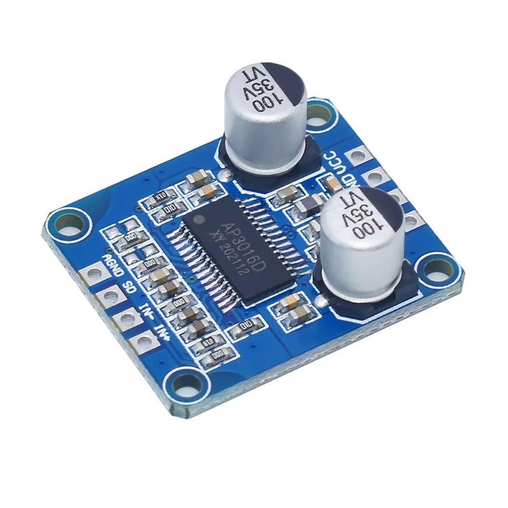 Single Channel Amp 30W Class D Amp 30W Output At 16V Wide Voltage Range 8 24V 1k Input Impedance DIY Audio Projects