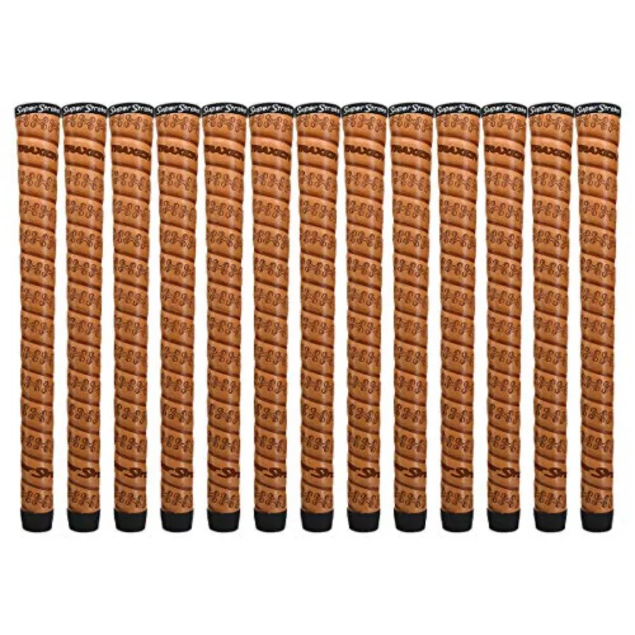 

Ручка для клюшки Super Stroke Traxion Wrap с 13 ручками — стандартная — медь: идеально подходит для точной гольфа, улучшенной тяги и комфорта