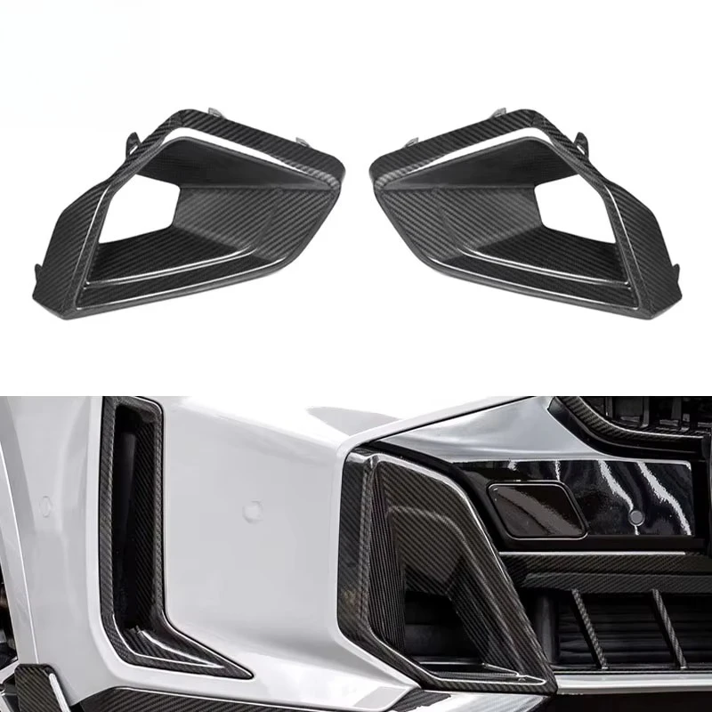 

For BMW X5 X5L G05 G18 2023 2024 Carbon Fiber Front Lip Air Outlet Car Modification External Accessories