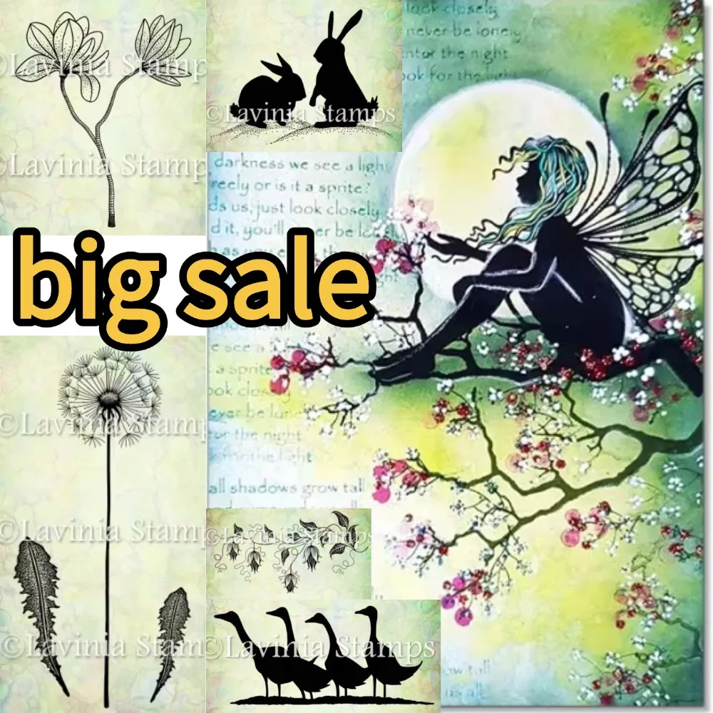 

big sale Lantern fruit and flowers clear silicone stamps for DIY scrapbooking craft supplies stamp photo album card making