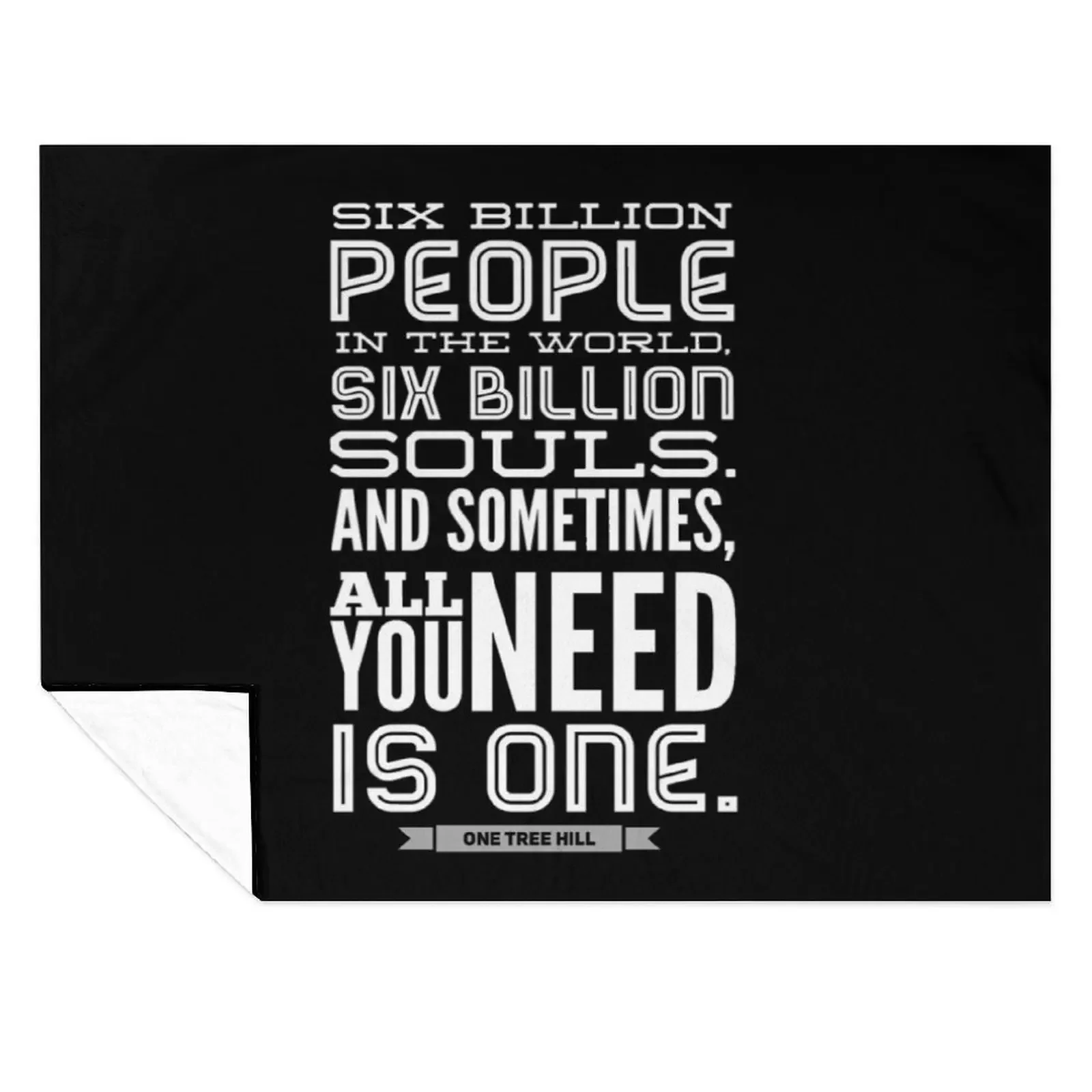 

One tree hill - six billion Throw Blanket blankets ands Summer Beddings Weighted Luxury Designer Blankets