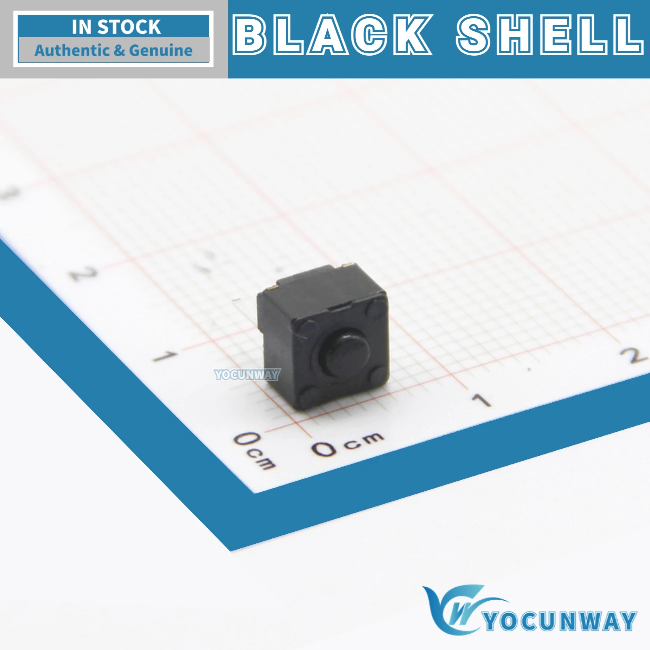 5PCS-100PCS New Original HUANO Square 2 Pin Mouse Tact Switch 6*6*5.5 Viper 2013 Banded Krait GPROX Wireless GPX Medium Key GPW