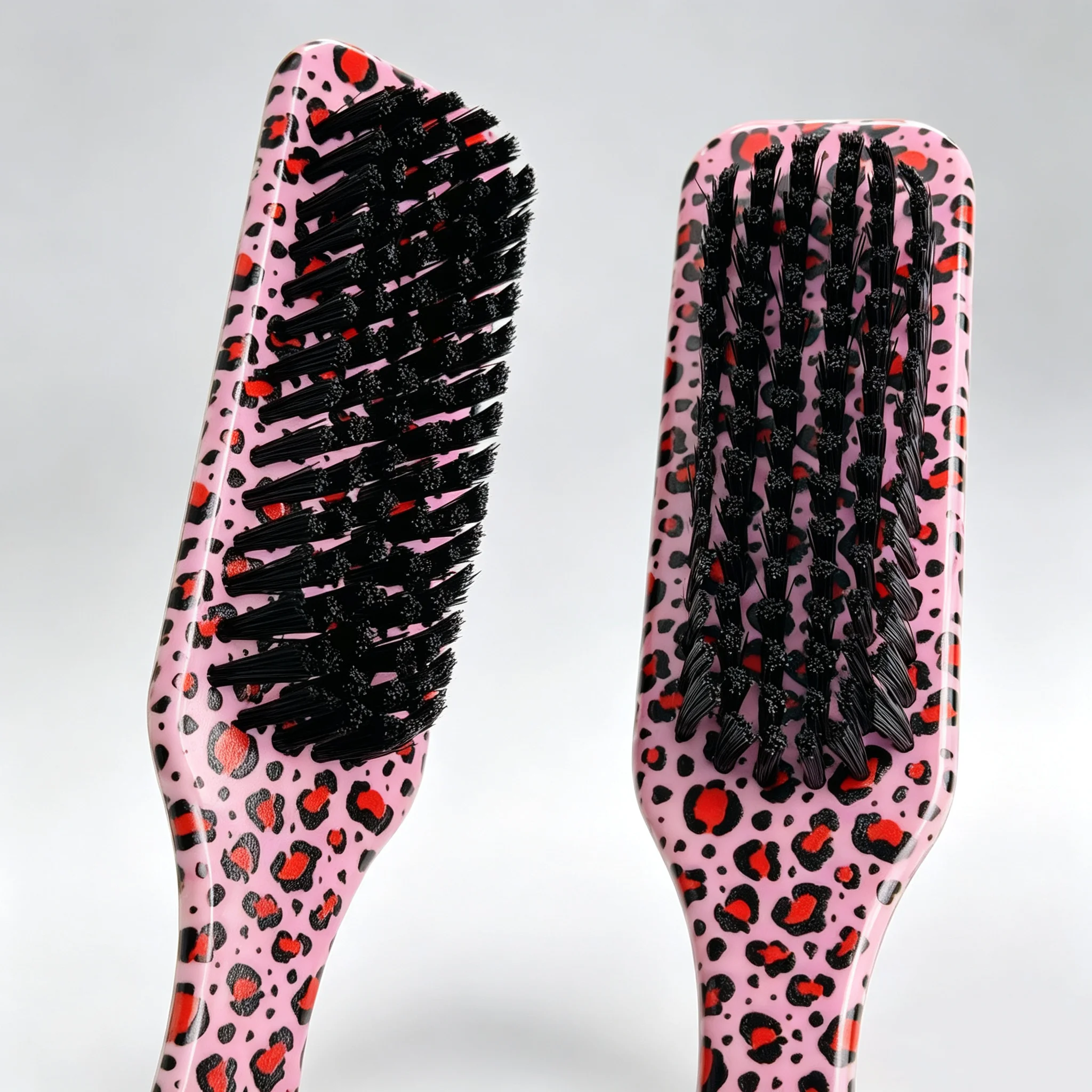 Slick Back Hair Brush for Sleek Ponytail Bun & Smoothing Baby Hairs, Flyaways, Edge Control - Backcombing & Teasing
